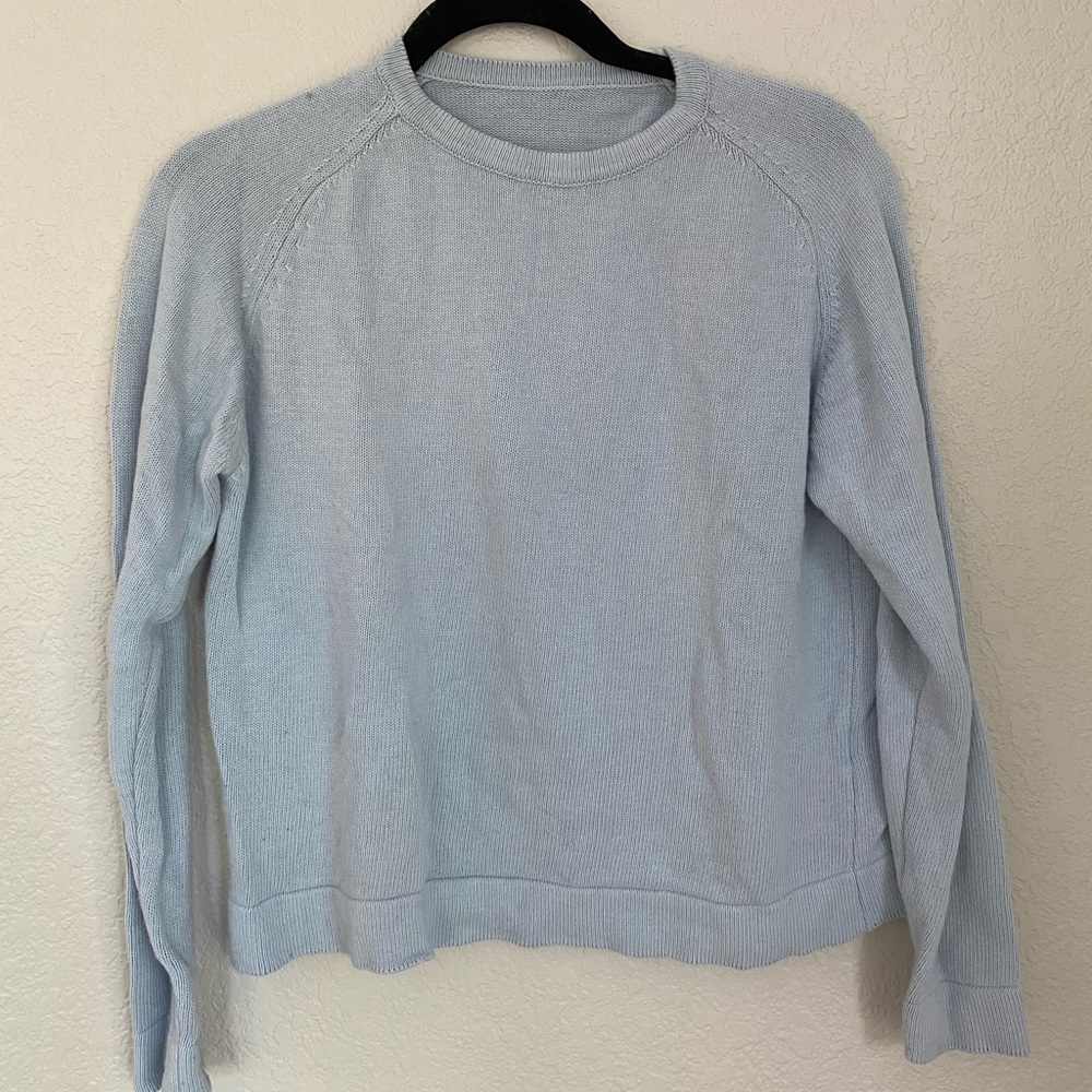 Brandy Melville Light Blue Knit Sweater
